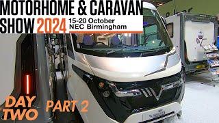 DAY 2 PART 2 | MOTORHOME & CARAVAN SHOW NEC October 2024 | Vlog 671