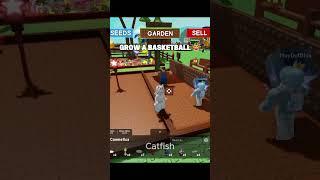 Basketball in grow a garden  #growagarden #roblox #usa