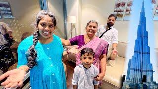 HomeTour ബുർജ് ഖലീഫയിലെ വീട് കണ്ട് ഞെട്ടിBurj Khalifa Room ️ Dubai