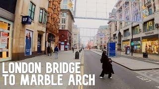 [4K Cycling] London Bridge to Marble Arch