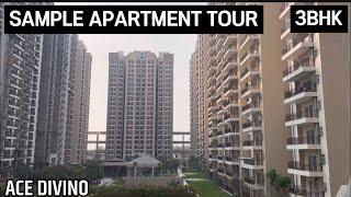 Ace Divino - 3BHK Actual Apartment Tour #AceDivino #NoidaExtension #3BHK #Bricksbybricks