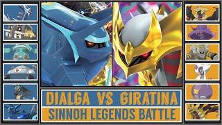 Sinnoh Legendary Battle: DIALGA vs GIRATINA