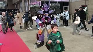 Transformers Tarn cosplay at Tokyo Comic Con 2024