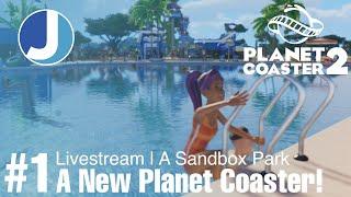 We're Making A Splash! | Planet Coaster 2 | Joetopia | Livestream | Episode 1