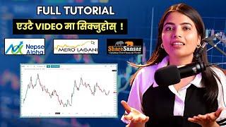 Nepse Alpha Full Tutorial | Merolagani, ShareSansar | All Tools Explained | CA Supriya Sharma