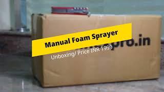 Unboxing & Review: Manual Foam Sprayer for Ultimate Car Washing | Shinexpro