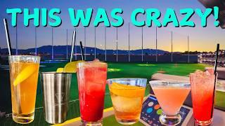 Crazy TopGolf Challenge - What Happened When We Tried Every Signature Cocktail