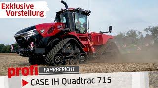 Red giant in Europe! CASE IH Quadtrac 715