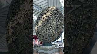 Calendario Mexica en aeropuerto Felipe Ángeles #aeropuerto #mexica #calendarioazteca #historiamexico