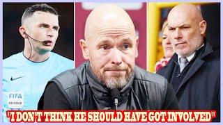 Howard Webb criticises Michael Oliver for decision that cost Erik ten Hag his Man Utd job