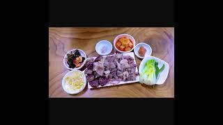 퀄러티 좋고 쫀득쫀득하고 고소한 순대 내장 허파 간 부속 곱창 특수부위 머릿고기 막창 암뽕 애기보 순대국? 제주도 보성시장 강남식당 sundae pork intestines gut