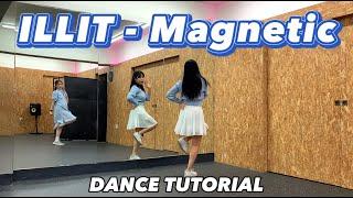 [eng sub] ILLIT(아일릿) MAGNETIC(마그네틱) Full ver.ㅣ안무 배우기ㅣDANCE TUTORIAL MIRRORED ㅣ거울모드