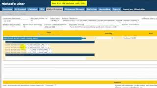 Taking A Catering Order with RCS Catering Software