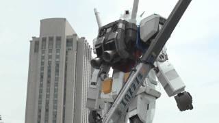 [HD] 1/1 Real Scale GUNDAM Odaiba お台場 等身大 ガンダム