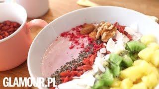 Ciastka z kremem x Glamour.pl | Przepis na  Açaí Bowl 