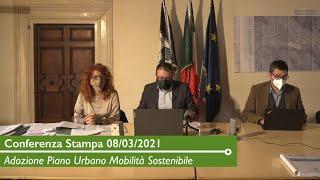 Conferenza stampa Adozione Piano Urbano Mobilità Sostenibile (PUMS) città dell'Aquila