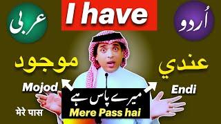 Learn Spoken Arabic with Urdu | پاس ہے کی عربی | Pass hai ki arbi | I have You  have in local Arabic