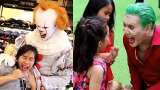 Pennywise VS Joker Who's Scarier? | FUNNIEST Scare Prank COMPILATION | Prince De Guzman