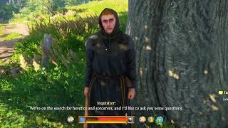 Meeting with Inqusitor but now Henry has really high Scholarship level. Kingdom Come Deliverance 2