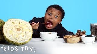 Kids Try Superfoods! | Kids Try | HiHo Kids