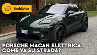 PORSCHE MACAN ELETTRICA ANTEPRIMA E PREZZI