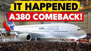 The Airbus A380 Made a MASSIVE COMEBACK & JUST SHOCKED The Aviation Industry! Here's Why