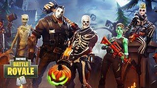 Fortnite Battle Royale - NEW HALLOWEEN DLC UPDATE!! (Fortnite Battle Royale Multiplayer Gameplay)