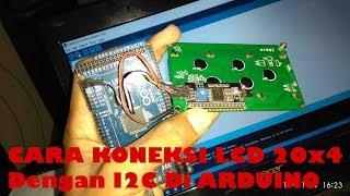 How To Use LCD 20x4 With I2C On Arduino Mega 2560   Tutorial Koneksi LCD I2C Di Arduino