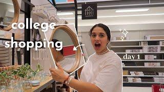 COLLEGE DORM SHOPPING 2022 | freshman year (part 1)