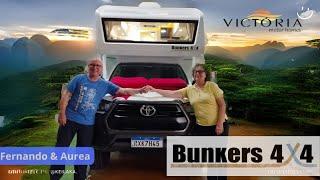 Brasil tem #bunkers motorhome   #victoriamotorhomes. VÍDEO DE ENTREGA- #campismo #casassobrerodas