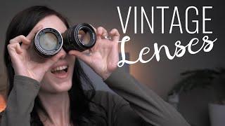 VINTAGE LENSES: Cue New Obsession! (Feat. Fujifilm X-T4)