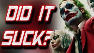 JOKER: FOLIE A DEUX MOVIE REVIEW | Did It Suck? | Let's Talk Episode 92