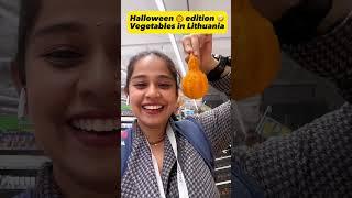 Cute and Weird looking pumpkin  | Lithuania  | Nethra Dev | supermarket