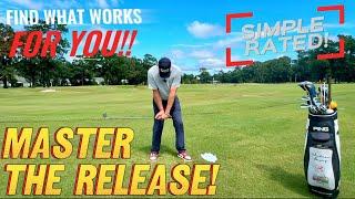 MASTER HOW to RELEASE! // FADE and DRAW!! #GolfSwing #GolfInstruction #SwingTips