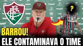 DISSE AO VIVO! MANO MENEZES FALOU O NOME DO JOGADOR QUE ESTAVA CONTAMINANDO O VESTIÁRIO! FLU NEWS