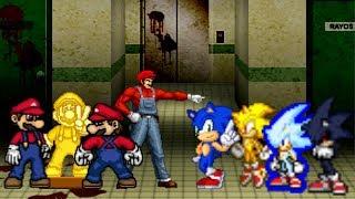 [KOF Mugen] Mario Team VS. Sonic Team