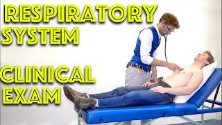 Respiratory Clinical Examination Demonstration - Clinical Skills OSCE Revision - Dr Gill