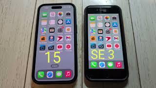 iPhone 15 Vs 2022 iPhone SE Speed Test Comparison