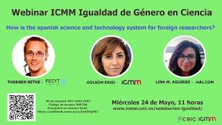 Foreign researchers in the Spanish science and technology system