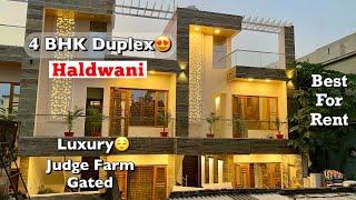 Buy 4 BHK Luxury Duplex - Haldwani, Judge Farm || 2 Modular Kitchen & Gated Colony | Best Interiors