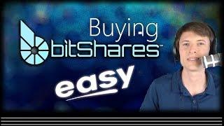 Buying Bitshares the Easy Way