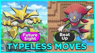 Pokemon Moves With NO TYPE