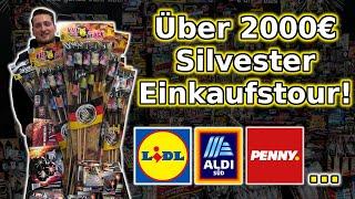 GRÖẞTE FEUERWERK EINKAUFSTOUR 2023/24?! | Gewinnspiel 2000€ Silvesterfeuerwerk