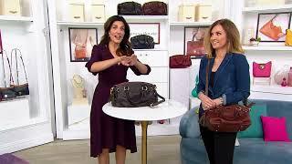 Dooney & Bourke Florentine Leather Medium Mail Satchel on QVC