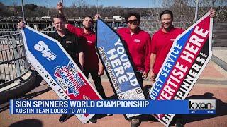 Central Texas sign spinners to compete in Las Vegas world championship