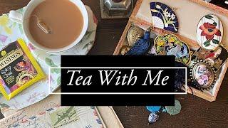 TEA WITH ME EPISODE #15  Sourcing Vintage Supplies - On Line Auctions, Estate Sales & More!