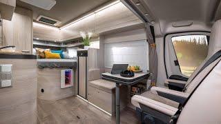 Sensationeller XXL 5,99m Kastenwagen Wohnmobil Grundriss: Globe Traveller 2023 Explorer 2X.