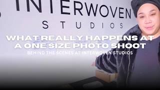 What REALLY Happens at a One Size Beauty Photoshoot… at Interwoven Studios | PatrickStarrr