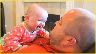 MUST WATCH Hilarious & Sweet Moments of Babies and Dad || Funny Angels