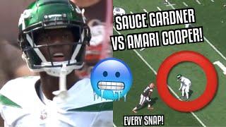 Sauce Gardner Vs Amari Cooper *FILM + Highlights